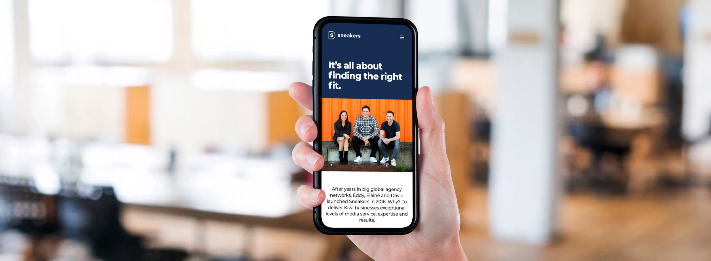 A website that fits