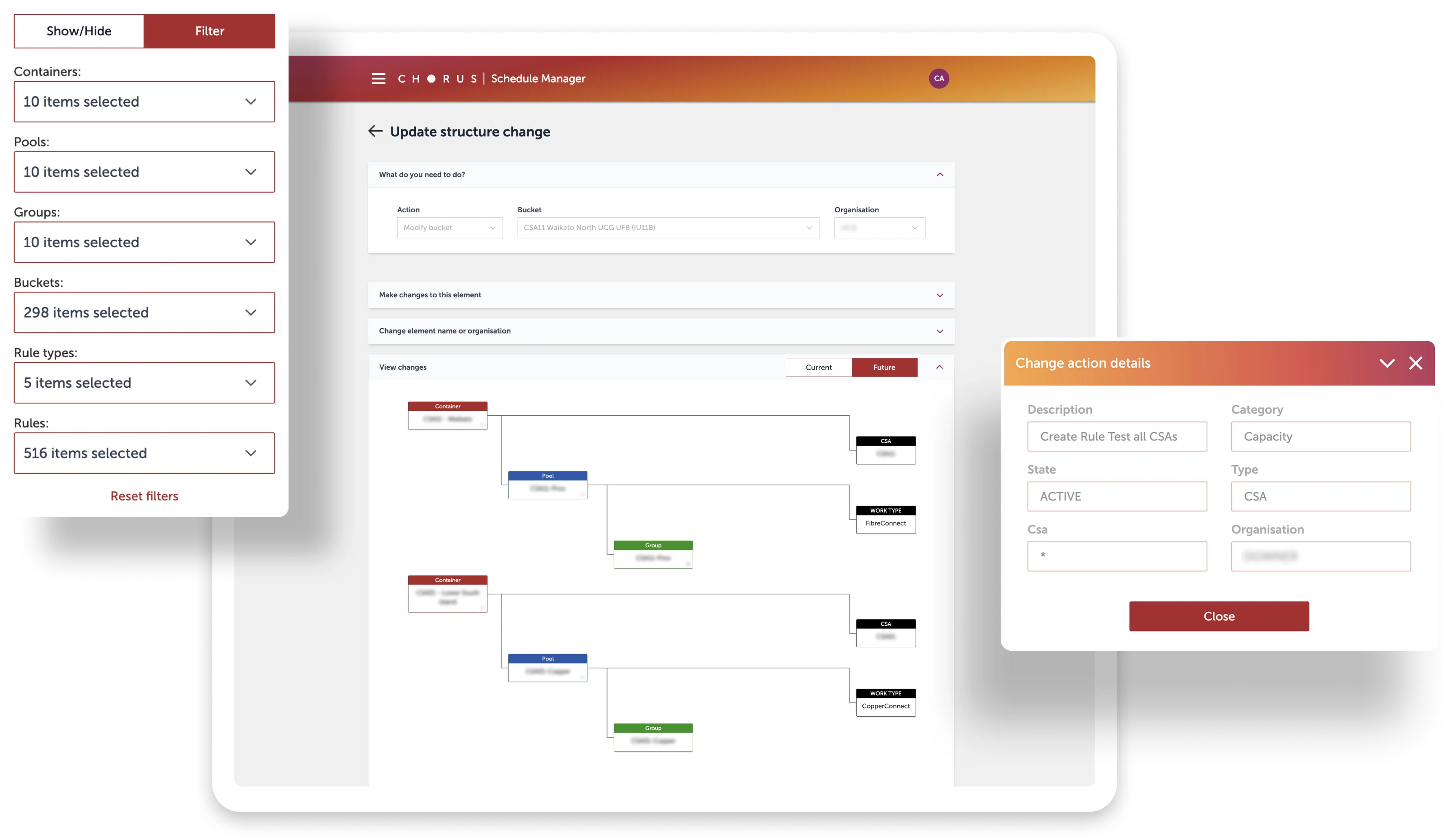 Schedule manager