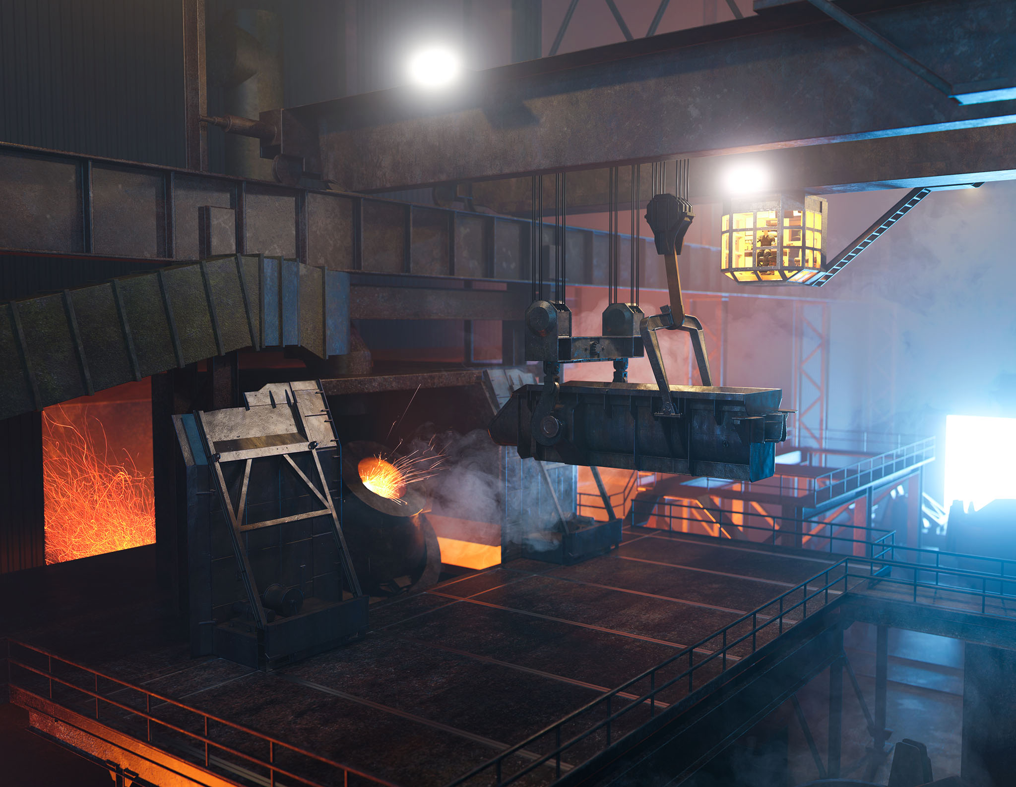 Immersive crane training